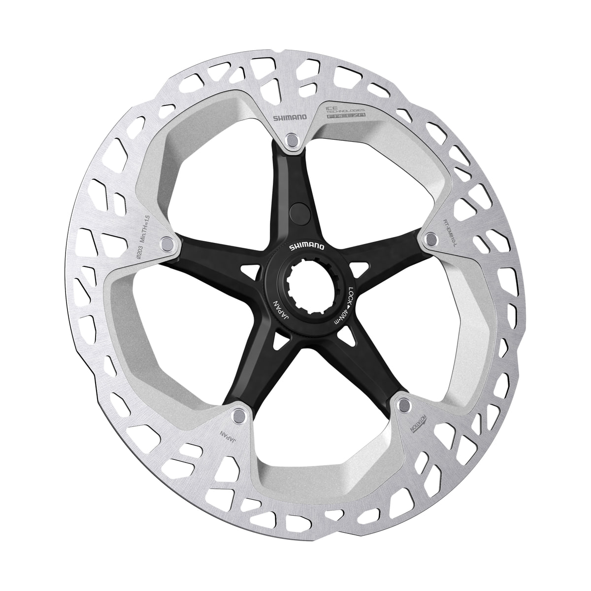 Shimano RT-EM810 203mm (Center Lock, Speed Sensor)