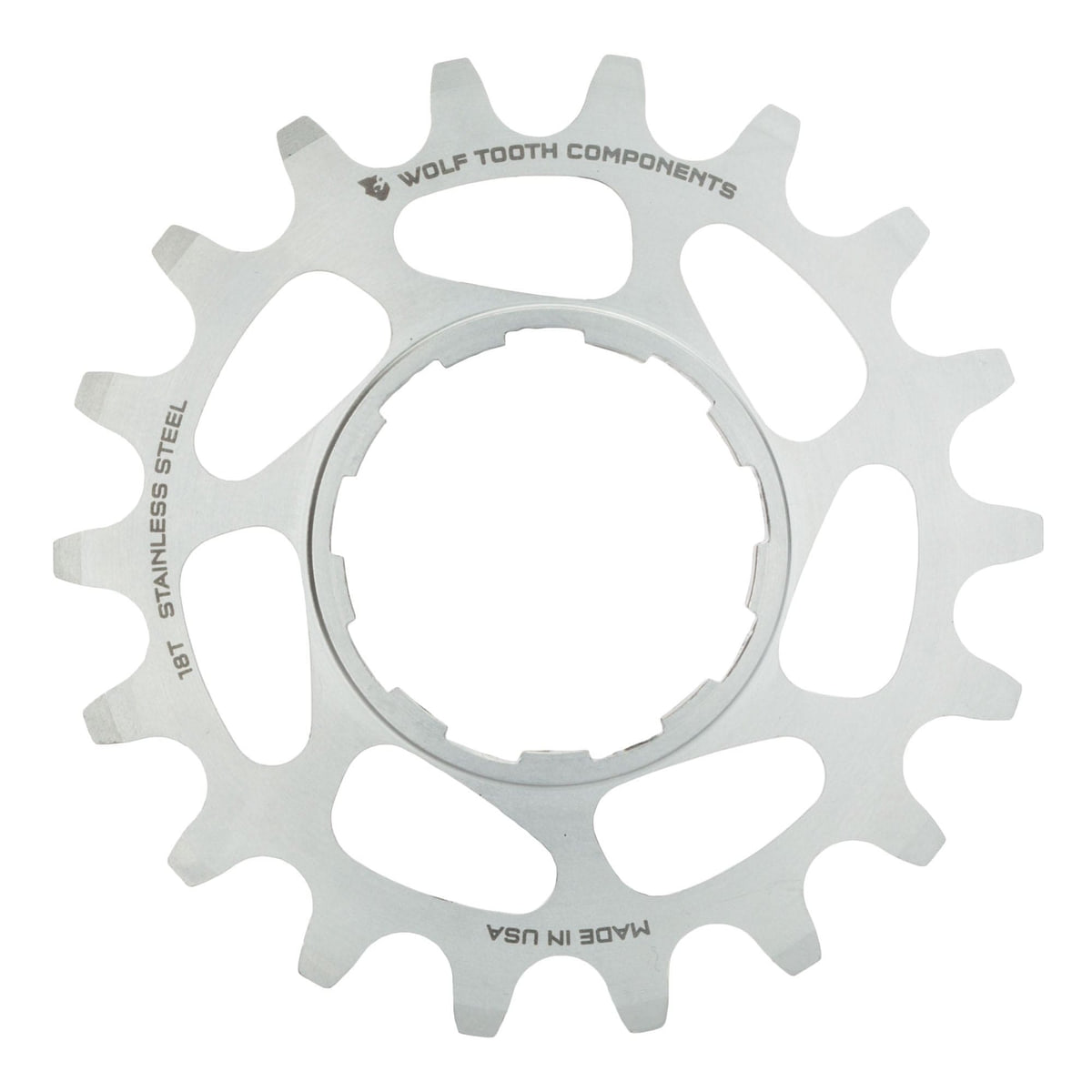 Wolf Tooth Stainless Steel Single Speed Cog (16T)